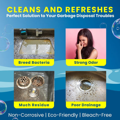 YellowBlast Bubble Tablets – Odor Eliminator + Blockage Remover