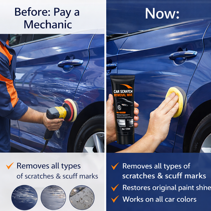 Scratch Removal Wax – Pack of 2 for Cars & Bikes
