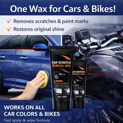 Scratch Removal Wax – Pack of 2 for Cars & Bikes