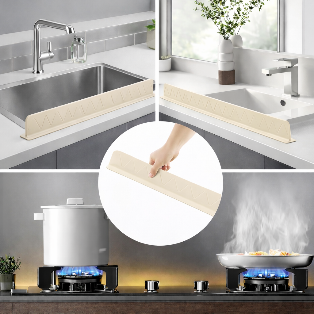 Premium Sink Splash Guard for Kitchen Sink (Pack of 2)